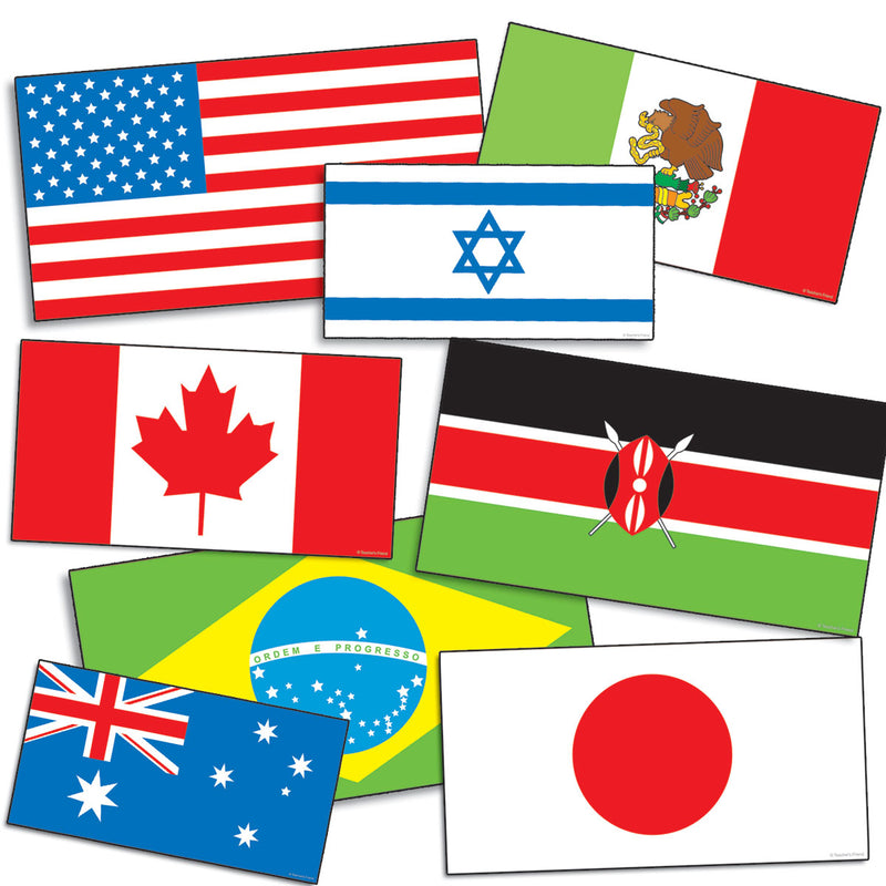 International Flags Accent Punch-Outs
