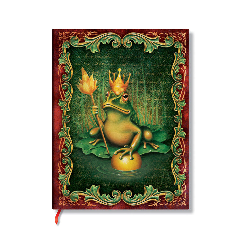 The Brothers Grimm, Frog Prince Ultra Lined Hardcover Journal, 144pg, 120GSM by Paperblanks (Fairy Tale Collection)