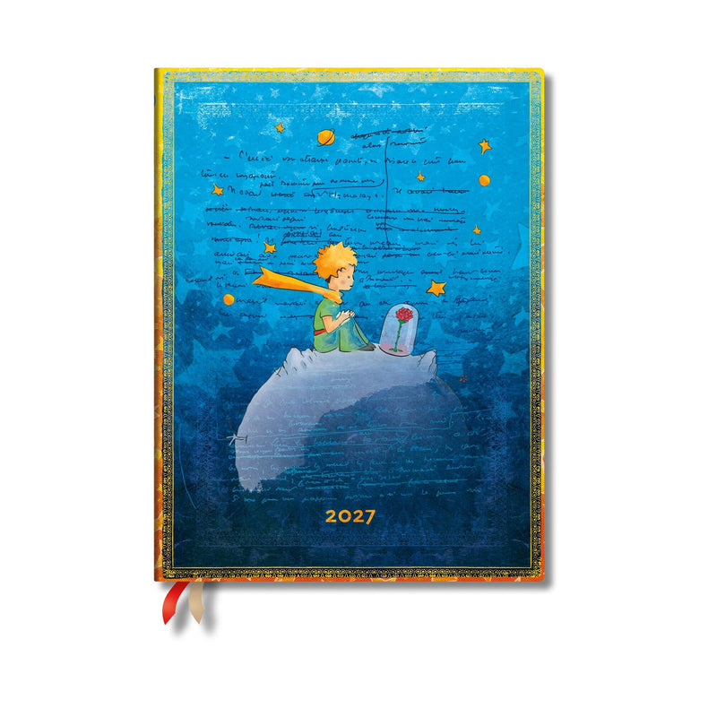 2027 Saint-Exupéry, The Little Prince Ultra Vertical Softcover 12-Month Weekly Planner, 176pg, 100GSM by Paperblanks (Embellished Manuscripts Collection)