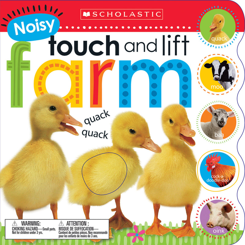 Noisy Touch and Lift Farm (Scholastic Early Learners)