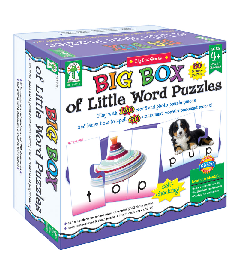 Big Box of Little Word Puzzles Puzzle