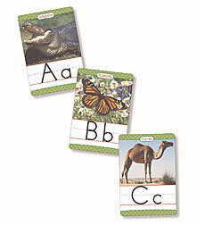 Animals From A to Z Manuscript Alphabet Set