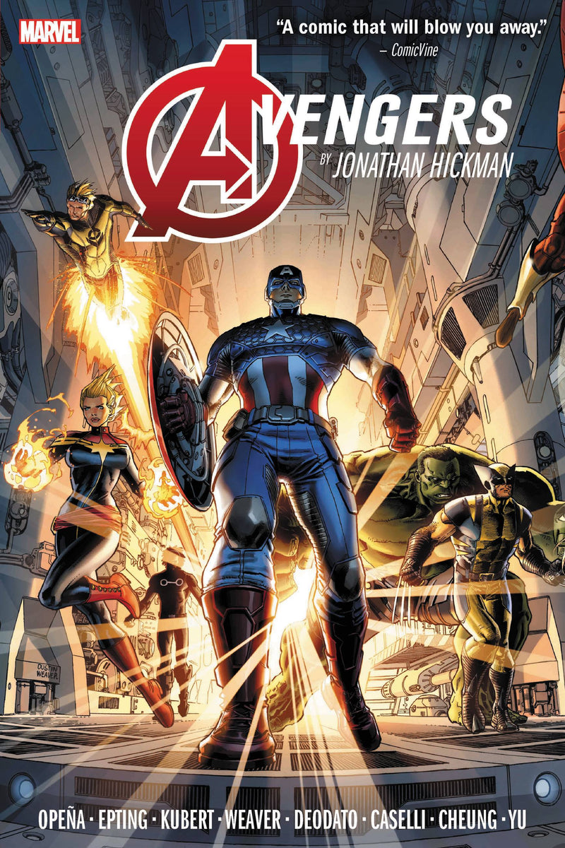 AVENGERS BY JONATHAN HICKMAN OMNIBUS VOL. 1 [NEW PRINTING]