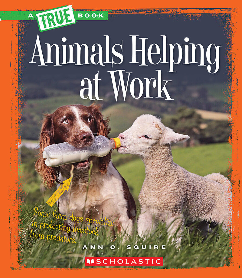 Animals Helping at Work (A True Book: Animal Helpers) (Library Edition)