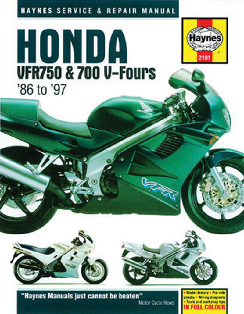 Honda VFR750 & 700 V-Fours 1986 Thru 1997