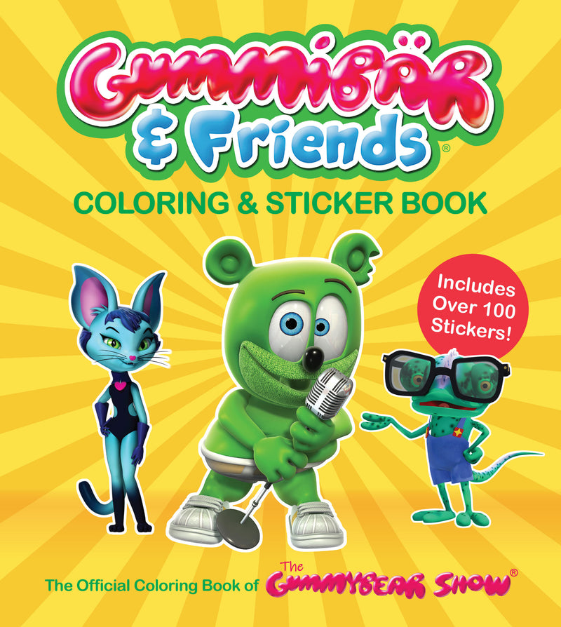 Gummibar & Friends Coloring & Sticker Book