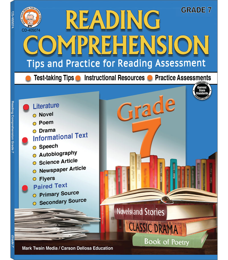Reading Comprehension, Grade 7