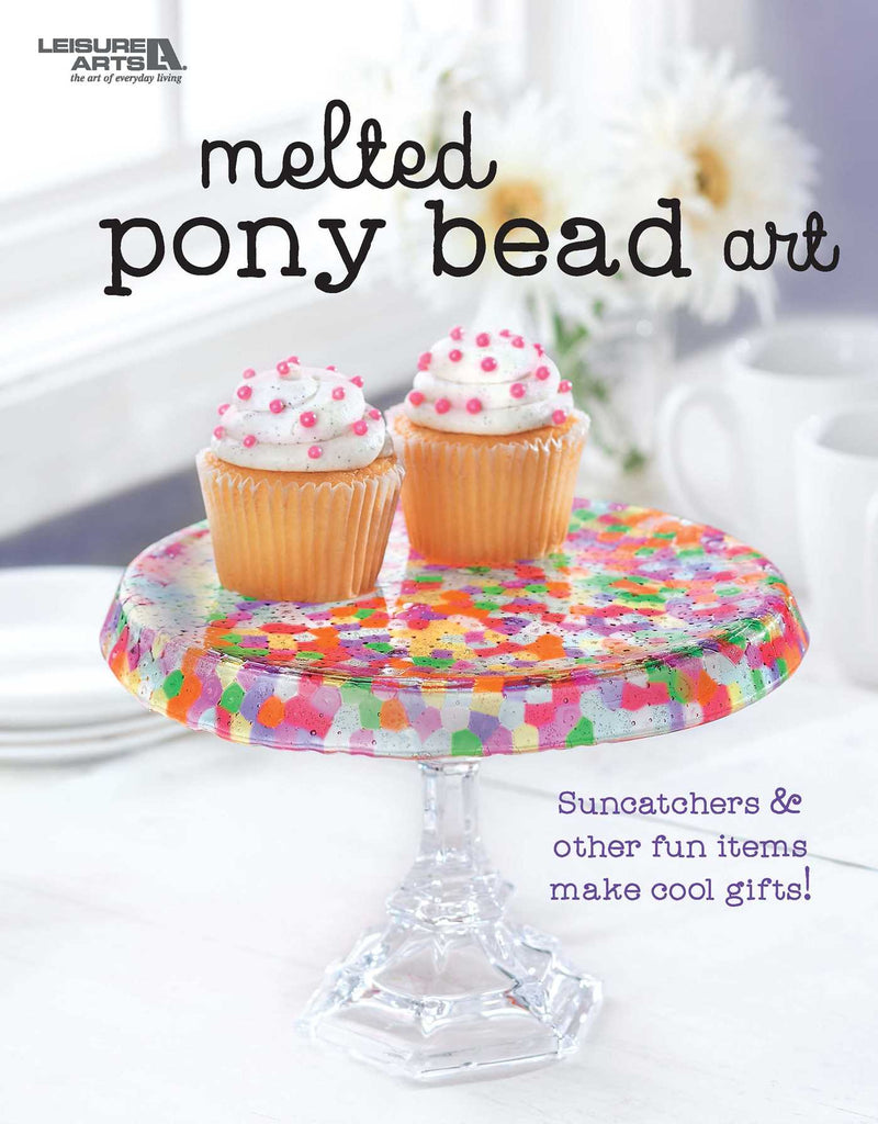 Melted Pony Bead Art