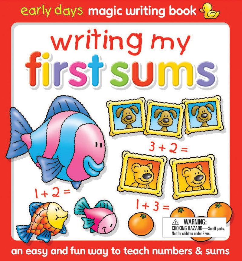 Early Days Magic Writing Book: Writing My First Numbers