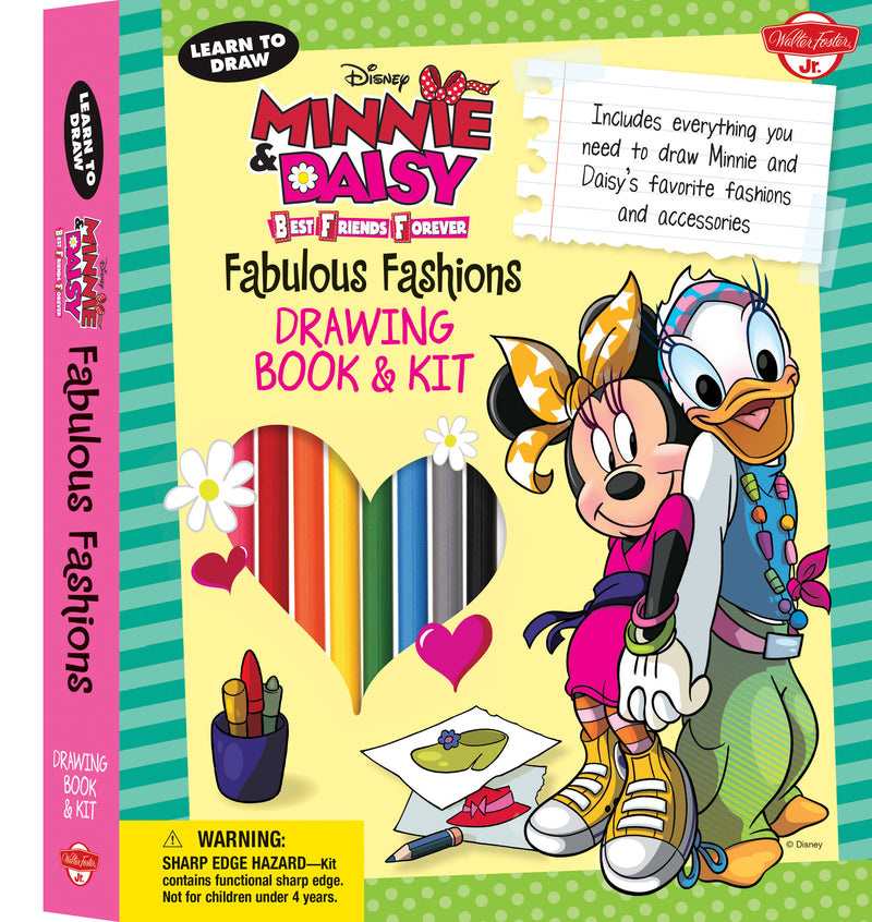 Learn to Draw Disney Minnie & Daisy Best Friends Forever Kit