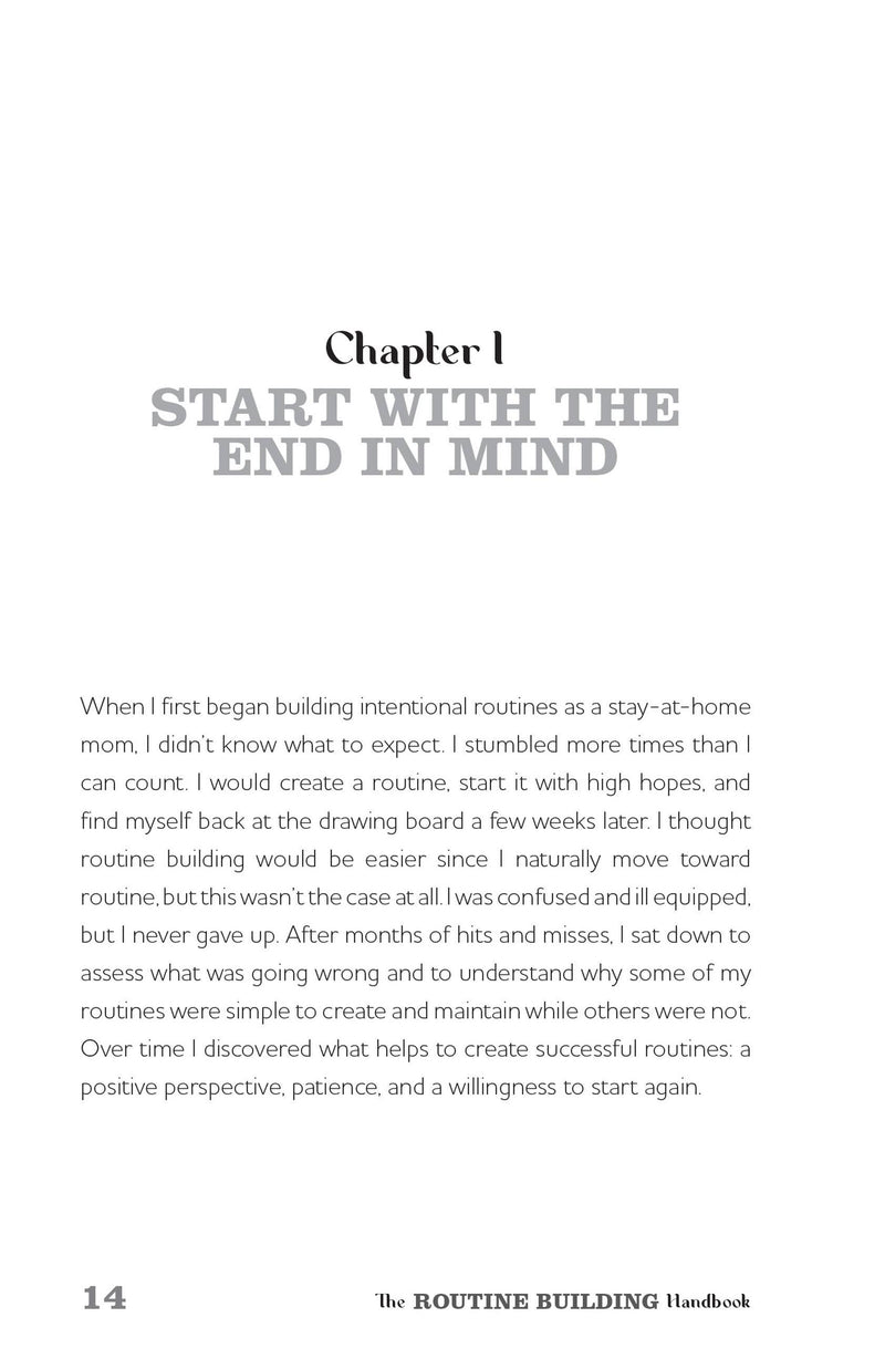 The Routine-Building Handbook