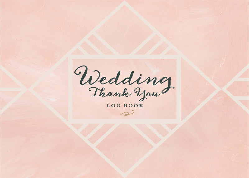Wedding Thank You Logbook