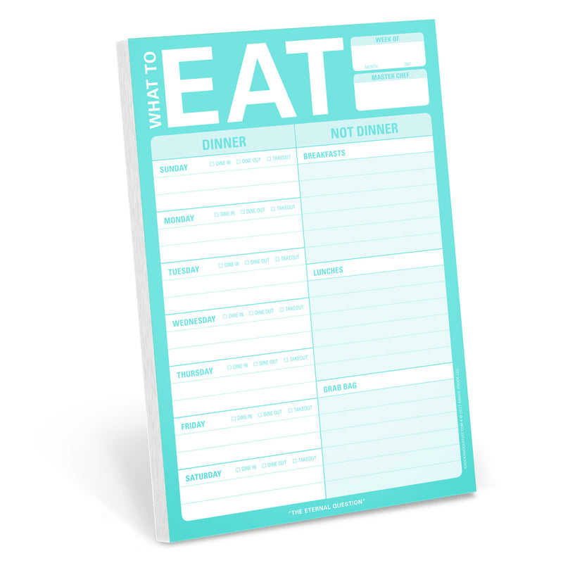 What To Eat Pad (Mint Green)