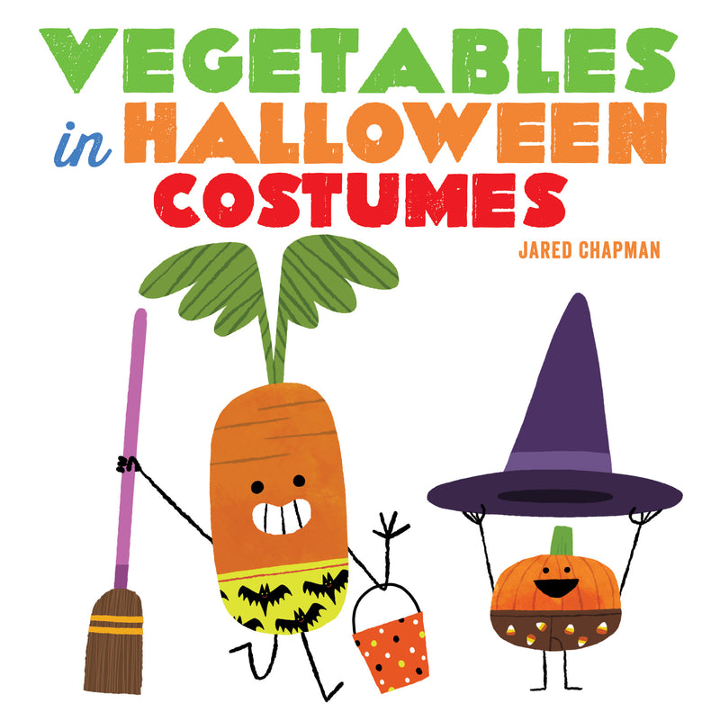 Vegetables in Halloween Costumes