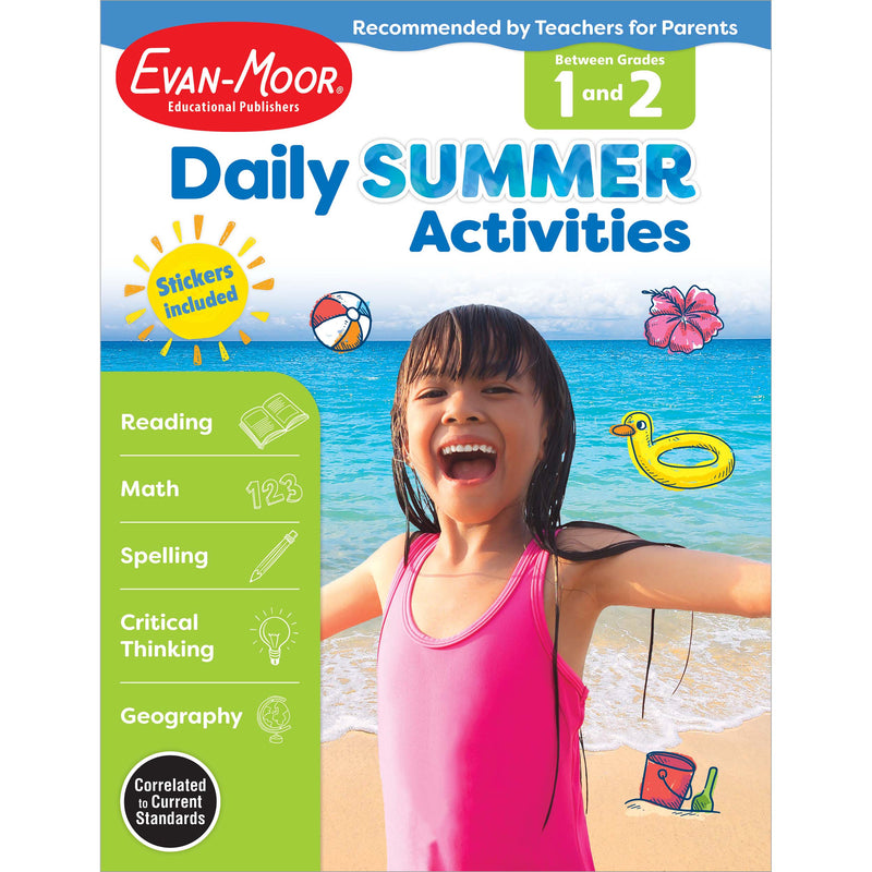 Daily Summer Activities Moving From 1St To 2Nd Gr
