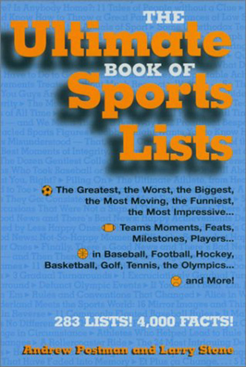 Ultimate Book of Sports Lists