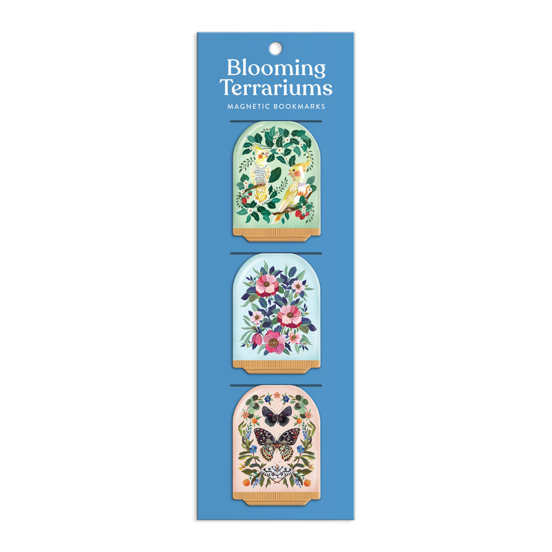 Blooming Terrariums Magnetic Bookmarks