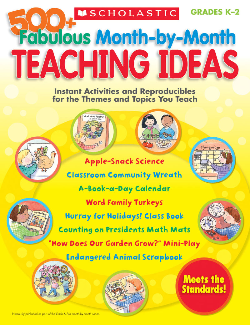 500+ Fabulous Month-by-Month Teaching Ideas