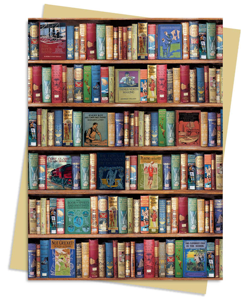 Bodleian Libraries: Hobbies & Pastimes Bookshelves Greeting Card Pack