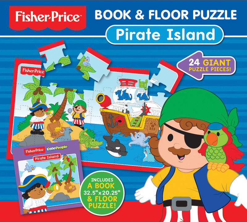 Fisher-Price Book & Floor Puzzle: Pirate Island