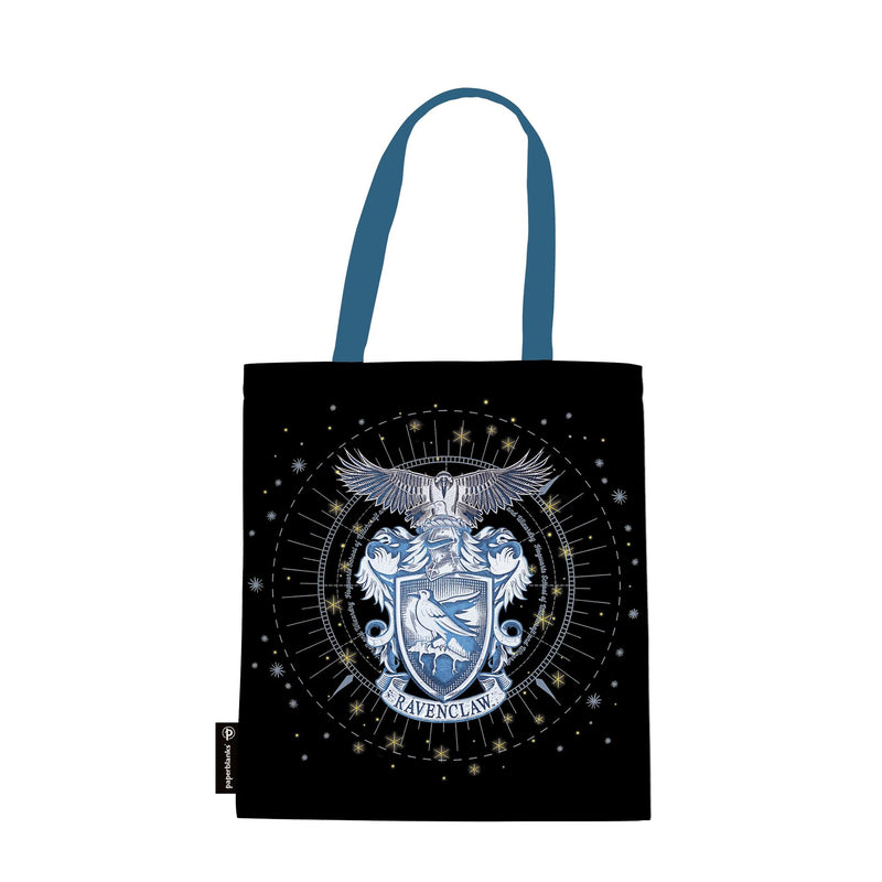 Ravenclaw Tote (Black) Canvas Bag by Paperblanks (Harry Potter Collection)