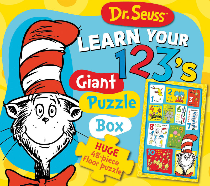 Dr. Seuss Learn Your 123's Giant Puzzle Box