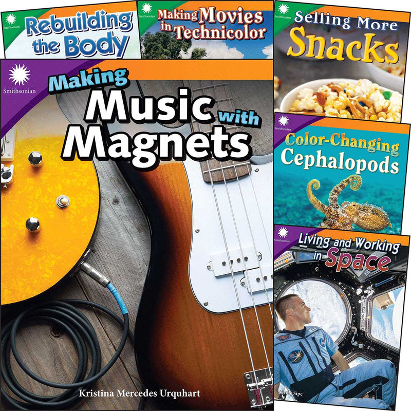 Smithsonian Informational Text: Pushing the Limits 6-Book Set  Grades 4-5