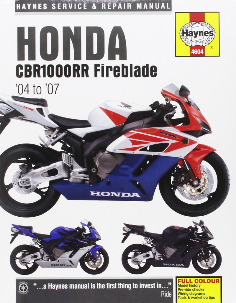Honda CBR1000RR Fireblade, '04-'07