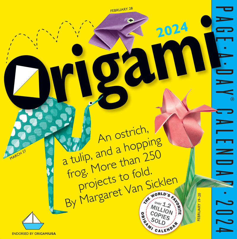 Origami Page-A-Day Calendar 2024