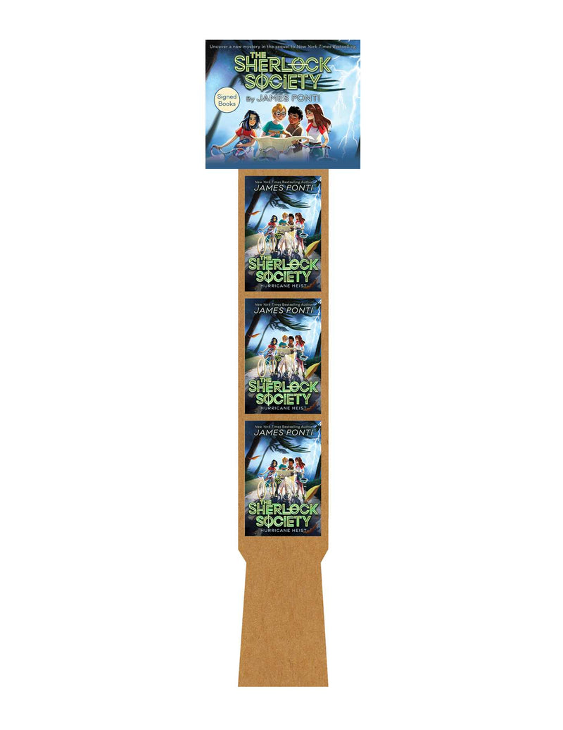 Hurricane Heist 9-Copy Signed Solid Floor Display