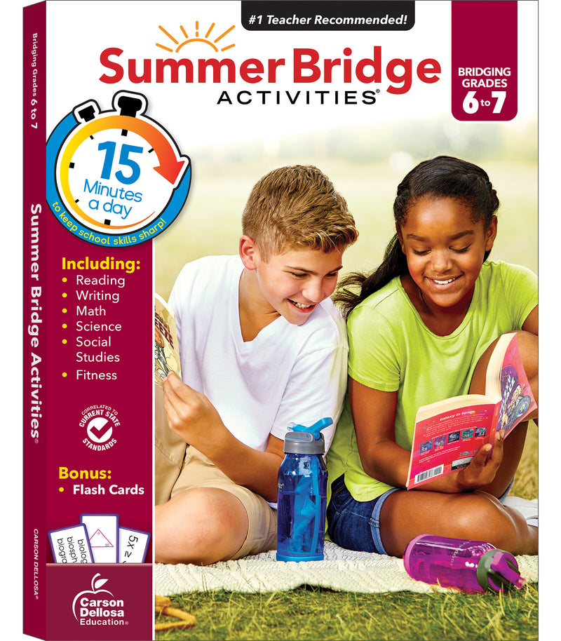 Summer Bridge Activities, Grades 6 - 7