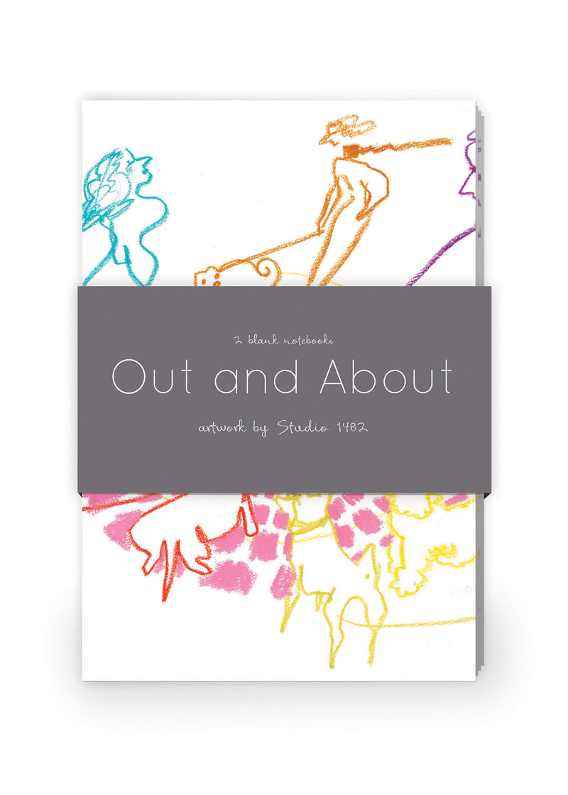 Out and About Artwork by Studio 1482 Journal Collection 2