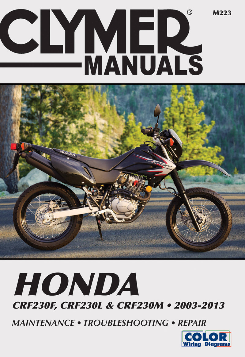 Honda CRF230F, CRF230L & CRF230M 2003-2013