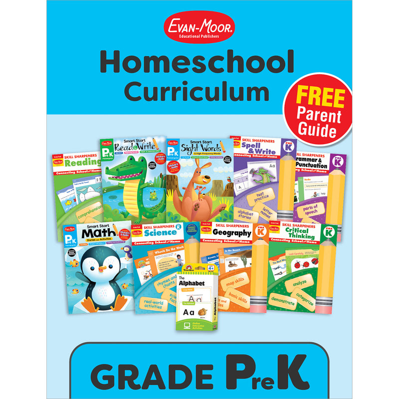 Homeschool Curriculum, Grade Prek