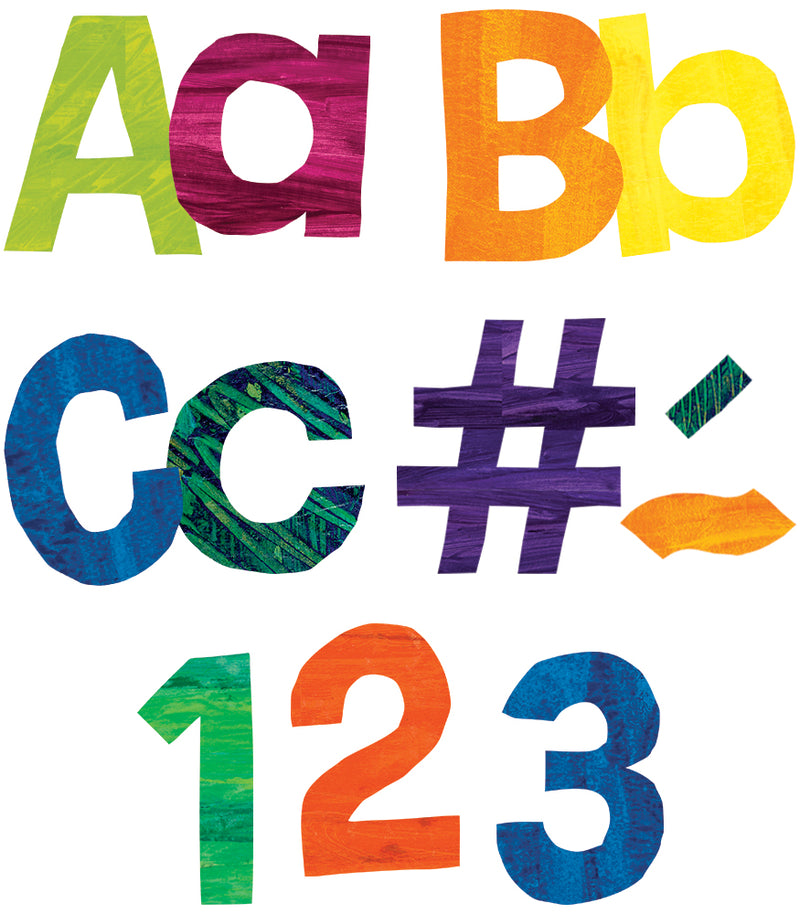 World of Eric Carle™ Colorful Tissue Paper Combo Pack Bulletin Board Letters