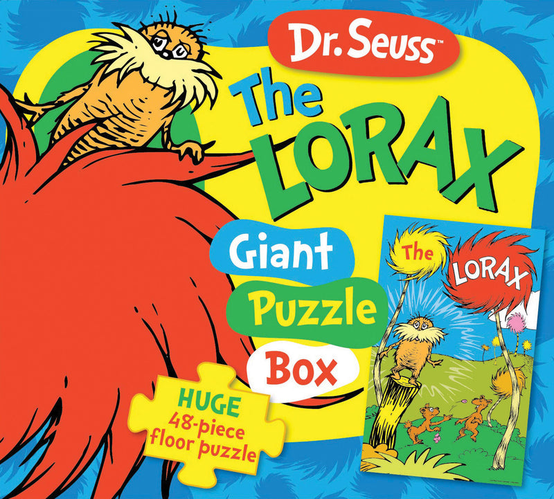 Dr. Seuss The Lorax Speak for the Trees Giant Puzzle Box