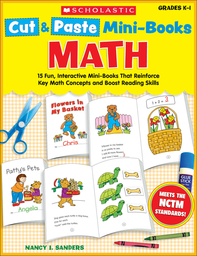 Cut & Paste Mini-Books: Math
