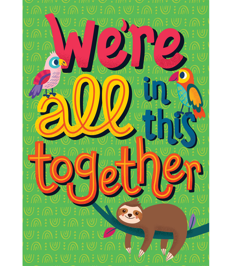 One World We're All in This Together Poster