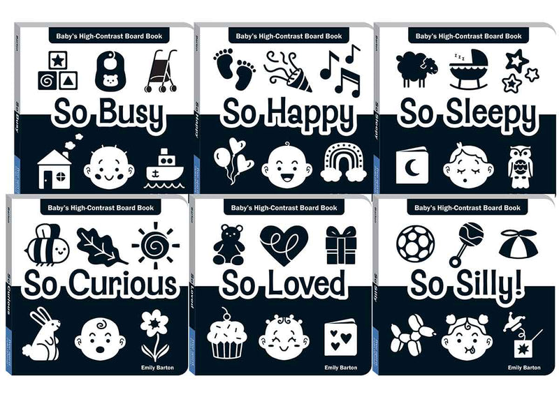Baby's First Moments Series Complete Board Book 6-Book  Set