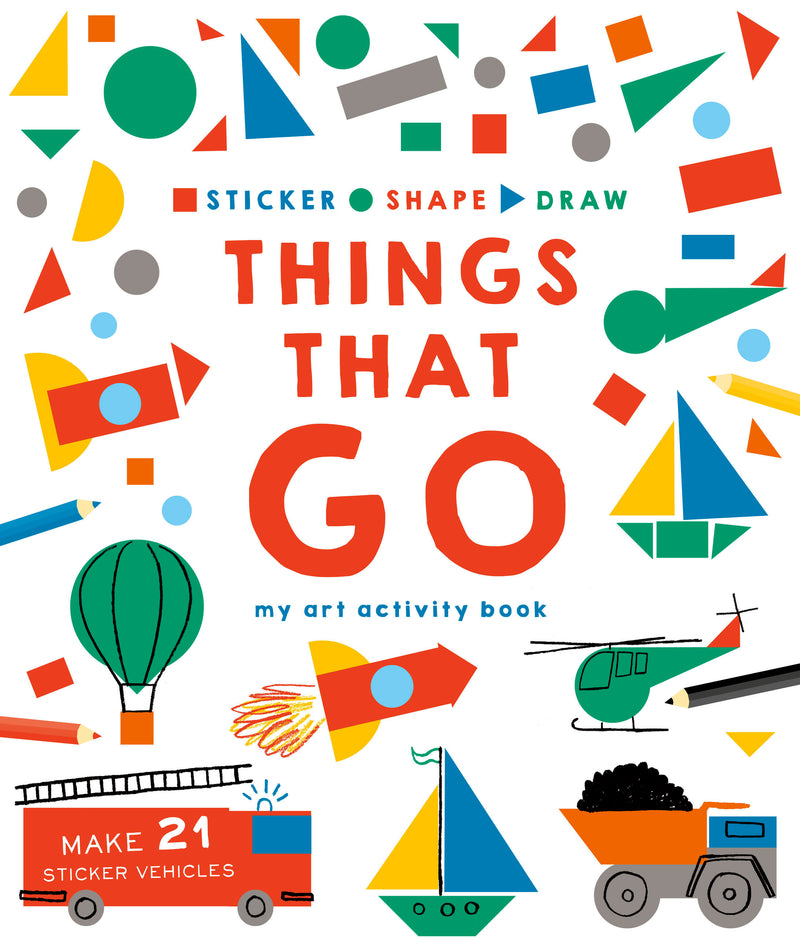 Sticker, Shape, Draw: Things that Go