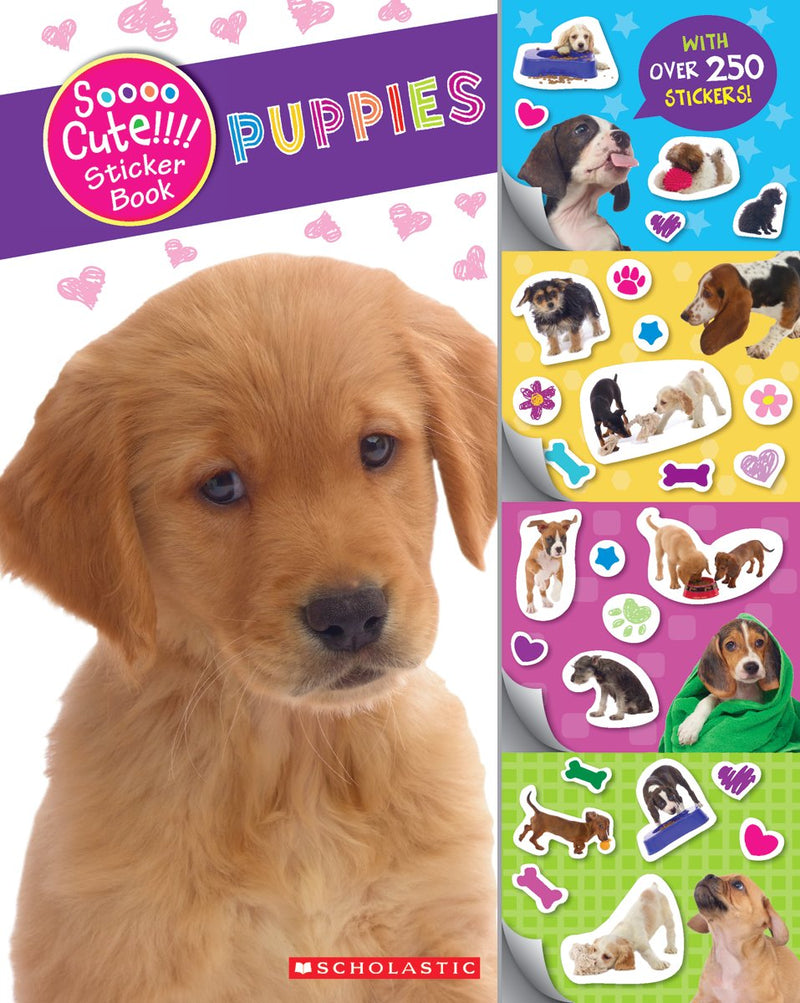 Soooo Cute!!!! Sticker Book: Puppies