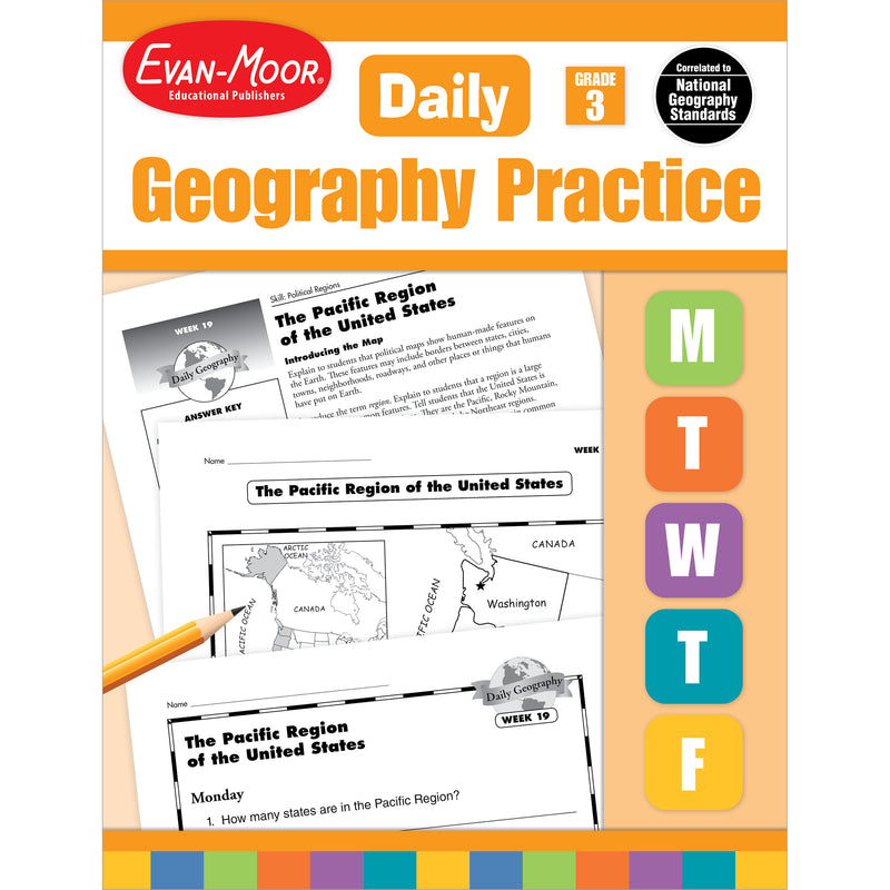Daily Geography Practice Grade 3 Te
