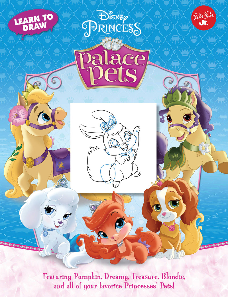 Learn to Draw Disney Princess Palace Pets