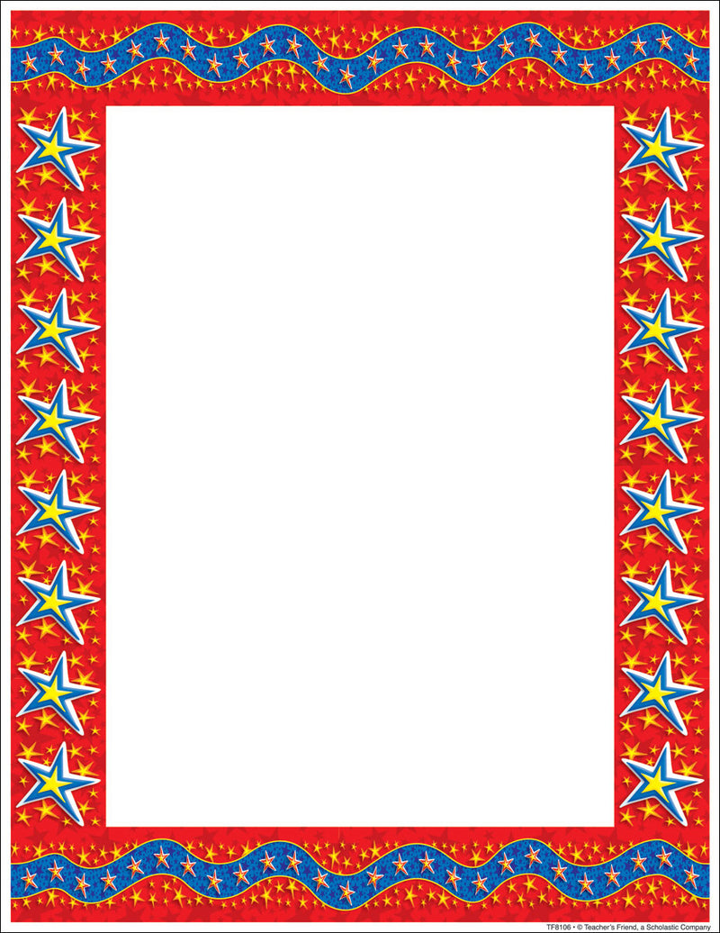 Red, White, and Blue! Printer Paper