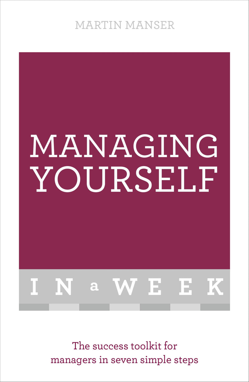 Managing Yourself in a Week