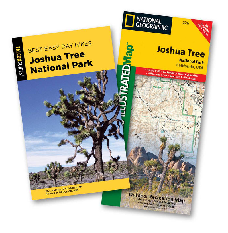 Best Easy Day Hiking Guide and Trail Map Bundle: Joshua Tree National Park