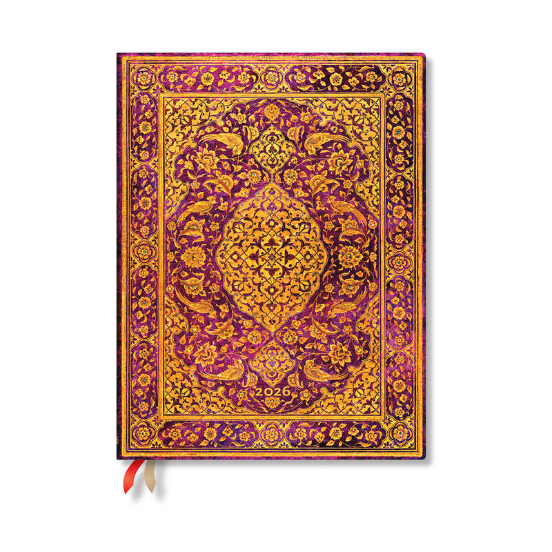 Paperblanks | 2026 The Orchard | Persian Poetry | 12-Month Planner | Ultra | Day-at-a-Time | Elastic Band | 416 Pg | 80 GSM