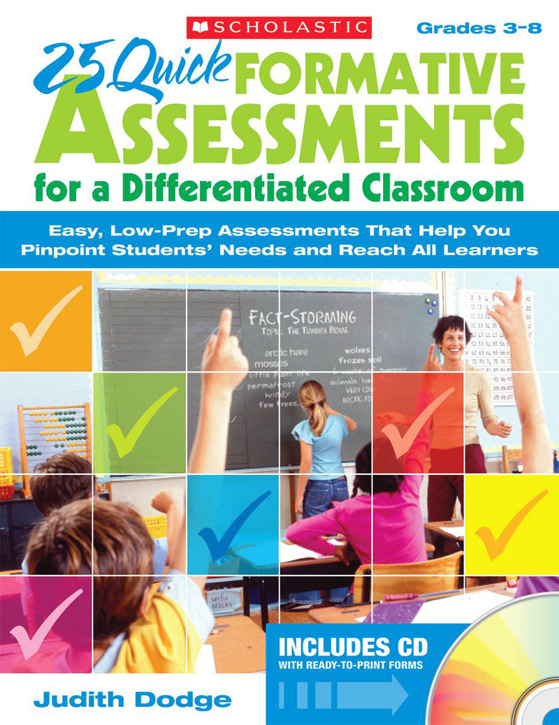 25 Quick Formative Assessments for a Differentiated Classroom