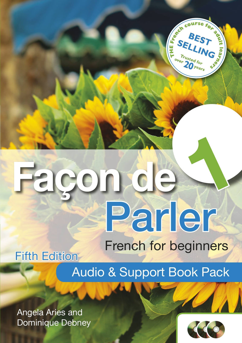 Facon de Parler 1 French for Beginners: Audio & Support Book Pack 5ED