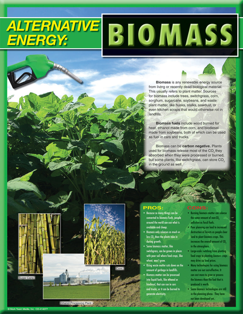 Alternative Energy Chart: Biomass